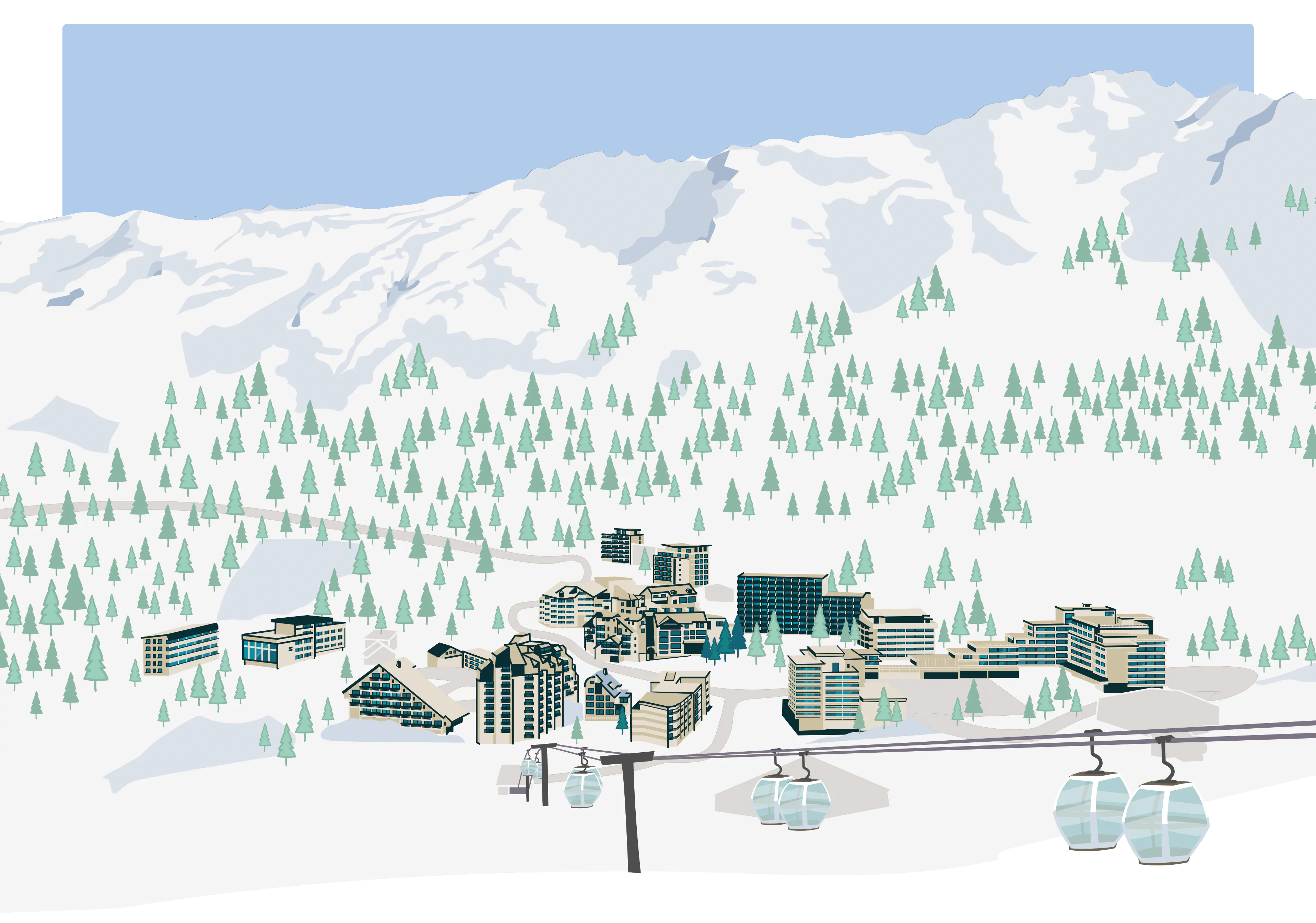 Nos résidences de vacances à Gourette